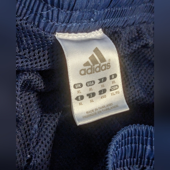 Vintage Y2K Adidas Nylon Lined Ankle Zip Joggers Sweatpants Size XL - Picture 4 of 7